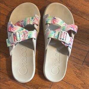Chaco Vibrant Slide Sandals